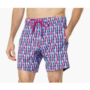 Robert Graham men’s bottles up swim shorts classic fit size 34